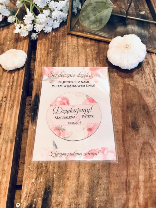 magnes drukowany z podkladka